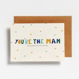 POSTCARD - YOU'RE THE MAN - 5 STUKS