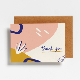 POSTCARD - THANK YOU - 5 STUKS