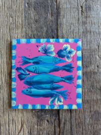 Tegeltje Fish, VERKOCHT!