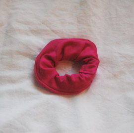 scrunchie dark pink (tricot)