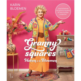 Karin Bloemen Granny Squares haken