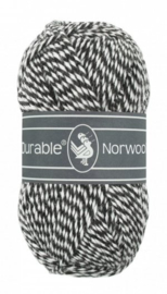 Norwool M001 Zwart/wit