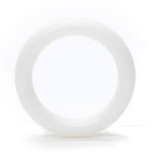 Plastic ring 40 mm wit 5 stuks