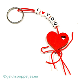 Liefde en trouwen gelukspoppetjes