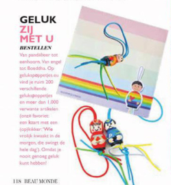 Gelukspoppetjes in de Beau Monde