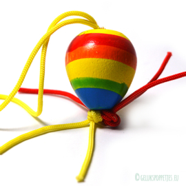 Geluksballon regenboog