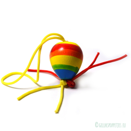 Geluksballon regenboog