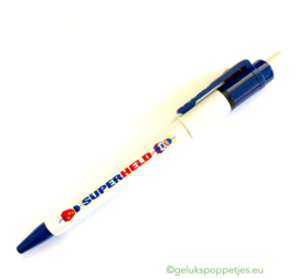 Superheld gelukspoppetjes pen per 10 stuks