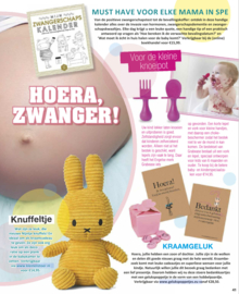 Baby geluk in tijdschrift de Party