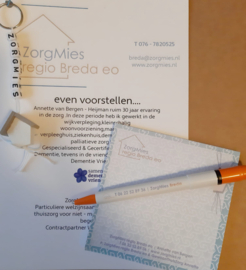 Maatwerk gelukspoppetjes voor ZorgMies