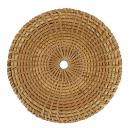 Pannenonderzetter in rotan 20cm