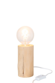 Lamp boomstam + bulb