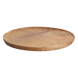 Schaal in teak diameter 38cm