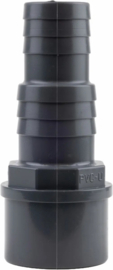 Raccord PVC 38/32 avec colle de 50 mm