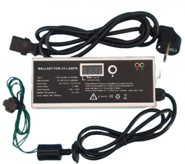 Transformateur avec minuterie pour lampe UV 6-55W avec culot G13