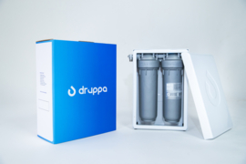 Druppa waterkoeler bruis met Druppa waterfilter combo pack