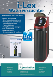 Adoucisseur d'eau adoucisseur d'eau i-Lex chlorinateur 10l, WIFI et détection de fuite