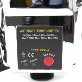 Pomp controller drukschakelaar waterpomp EPC-4 230V 1-fase