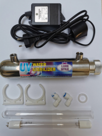 Luxe Style osmose Uv-c filter RVS 6w lamp 120l/u