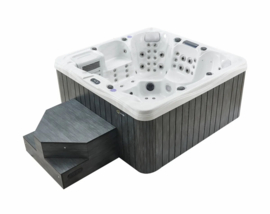 W’eau Monaco professionele spa 6 persoons