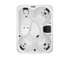 W'eau Como professionele spa 4 persoons