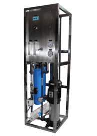 Industriële osmose RO 1500 GPD ECO/SS FRAME/SS 4040-1