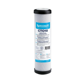 Cartouche filtrante à charbon actif Ecosoft 9" 5 microns