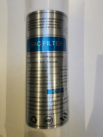 Inline 2.0'' QUICK filter GAC tbv Aquarium 75 GPD