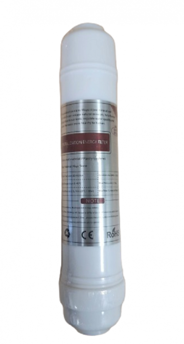 Mineraal filter  inline waterfilter 2 x 1/4" Quick