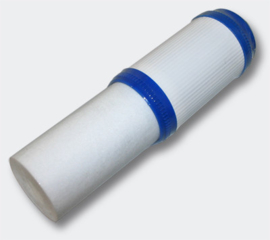 Filterpatroon sediment/actieve kool 5 micron 10"(254mm) 62mm