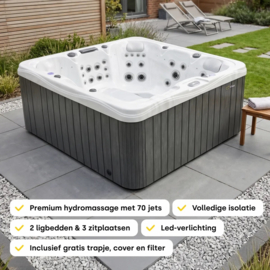W’eau Geneva professionele spa 5 persoons