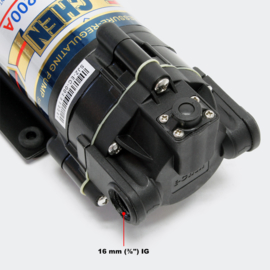 Boosterpomp osmose RO 200 GPD 750l/dag osmosetoestel