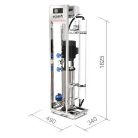 Industriële osmose BW MO6500 4" RO-systeem