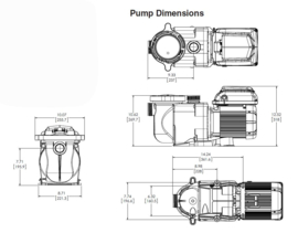 Pentair SuperFlo VS - Pompe de piscine 230V