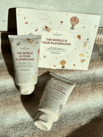 Gift box baby unisex - The world is your playground