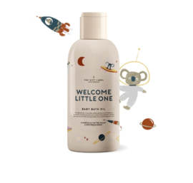 Set Baby badolie - Welcome Little One, Baby haar lotion - No Time For A bad Hairday met Kam & Borstel