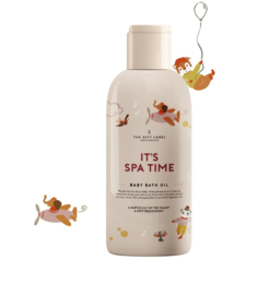 Set Baby badolie - It's spa time, Baby haar lotion - Hi Sunshine met Kam & Borstel