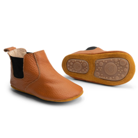 Supercute enkel laarsjes cognac bruin