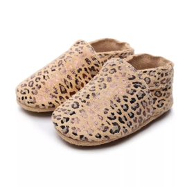 Babyshoes leopard print