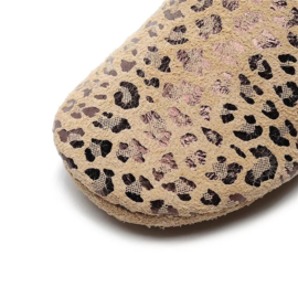 Babyshoes leopard print