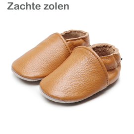 Babyshoes cognac