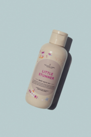 Set Baby badolie - Little stunner, Baby haar lotion - No Time For A bad Hairday met Kam & Borstel
