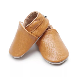 Baby slofjes Caramel kleur