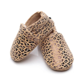 Babyshoes leopard print