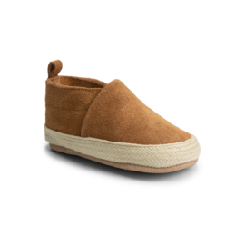 Supercute Espadrilles suède camel bruin