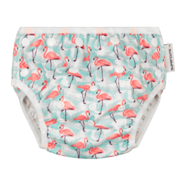 Adjustable Swimdiaper Flamingos