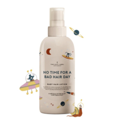 Set Baby badolie - Welcome Little One, Baby haar lotion - No Time For A bad Hairday met Kam & Borstel