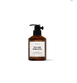 Set Hand soap - Stay fabulous & Hand & body lotion - Stay fabulous