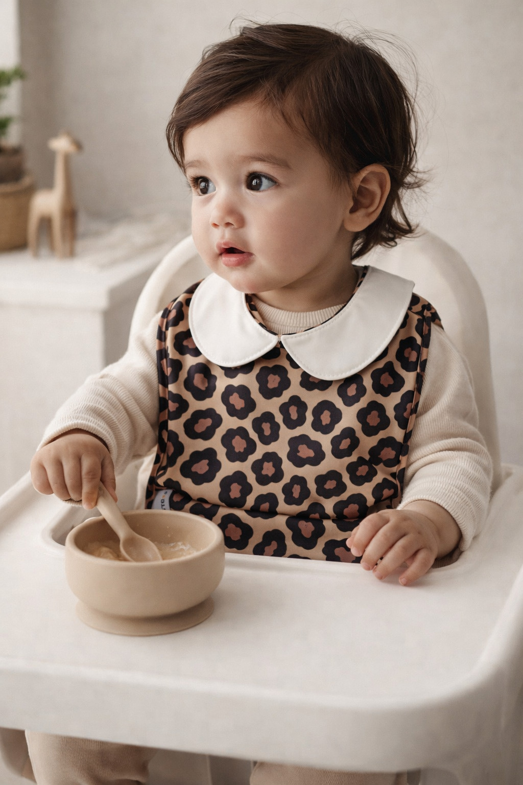 Slab /  schort met dierenprint