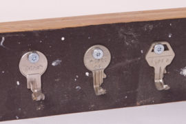 Sleutelbord met 6 haken